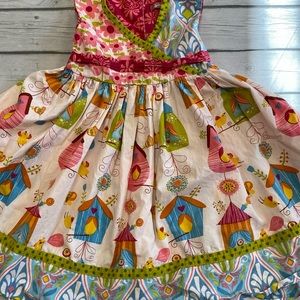 Girls Jelly the Pug Dress. Size 7